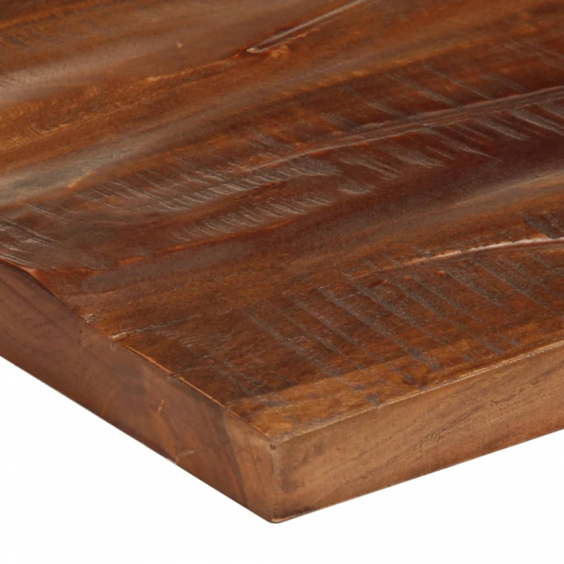 Tischplatte 60x50x2,5 cm Rechteckig Altholz Massiv