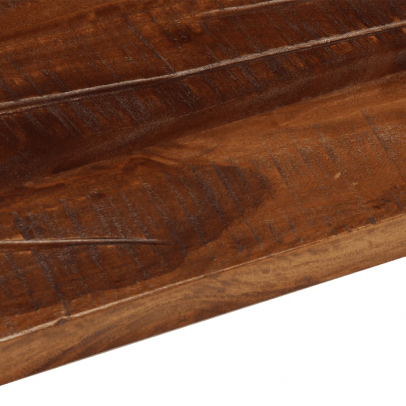 Tischplatte 60x50x2,5 cm Rechteckig Altholz Massiv