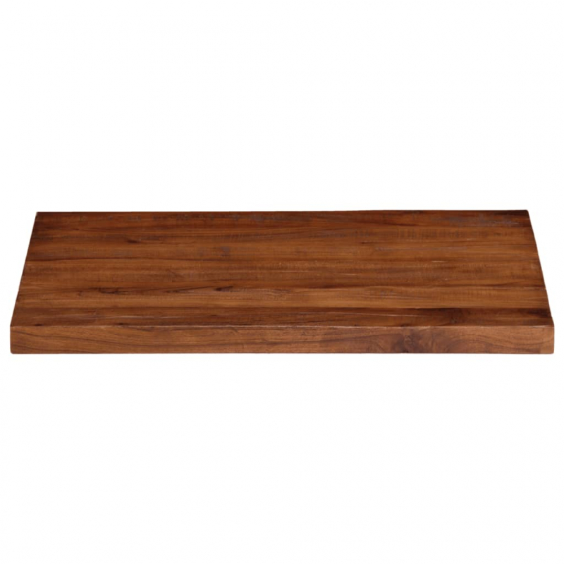 Tischplatte 70x50x2,5 cm Rechteckig Altholz Massiv