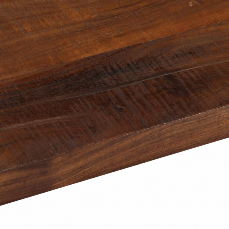 Tischplatte 70x50x2,5 cm Rechteckig Altholz Massiv