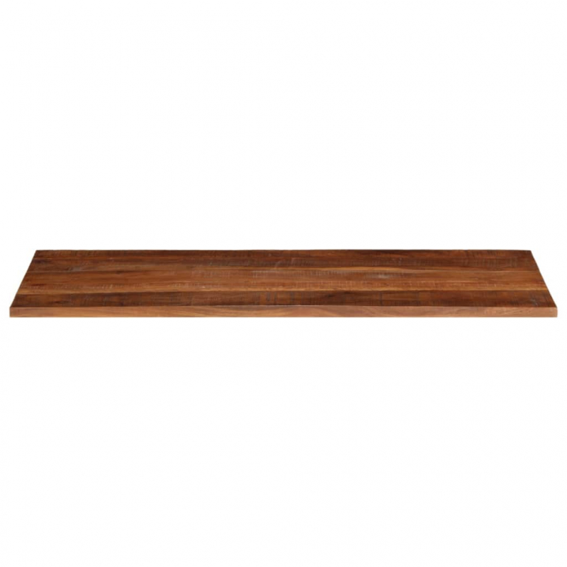 Tischplatte 140x50x2,5 cm Rechteckig Altholz Massiv