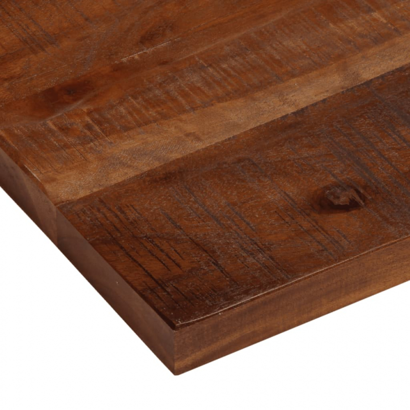 Tischplatte 140x50x2,5 cm Rechteckig Altholz Massiv