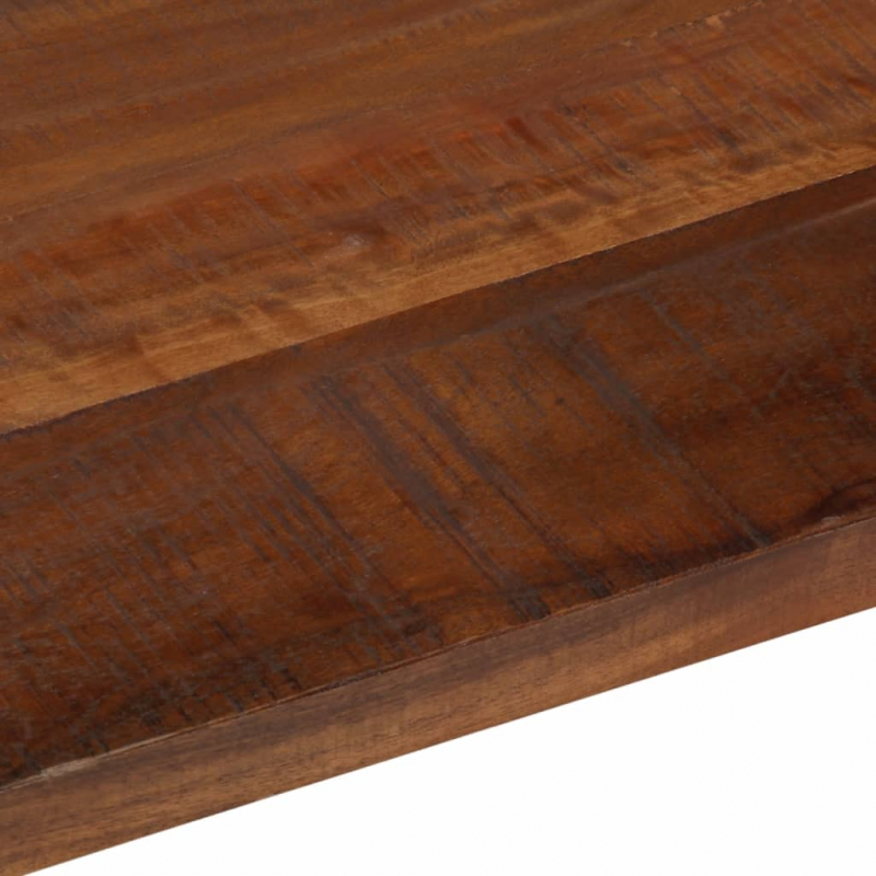 Tischplatte 140x50x2,5 cm Rechteckig Altholz Massiv