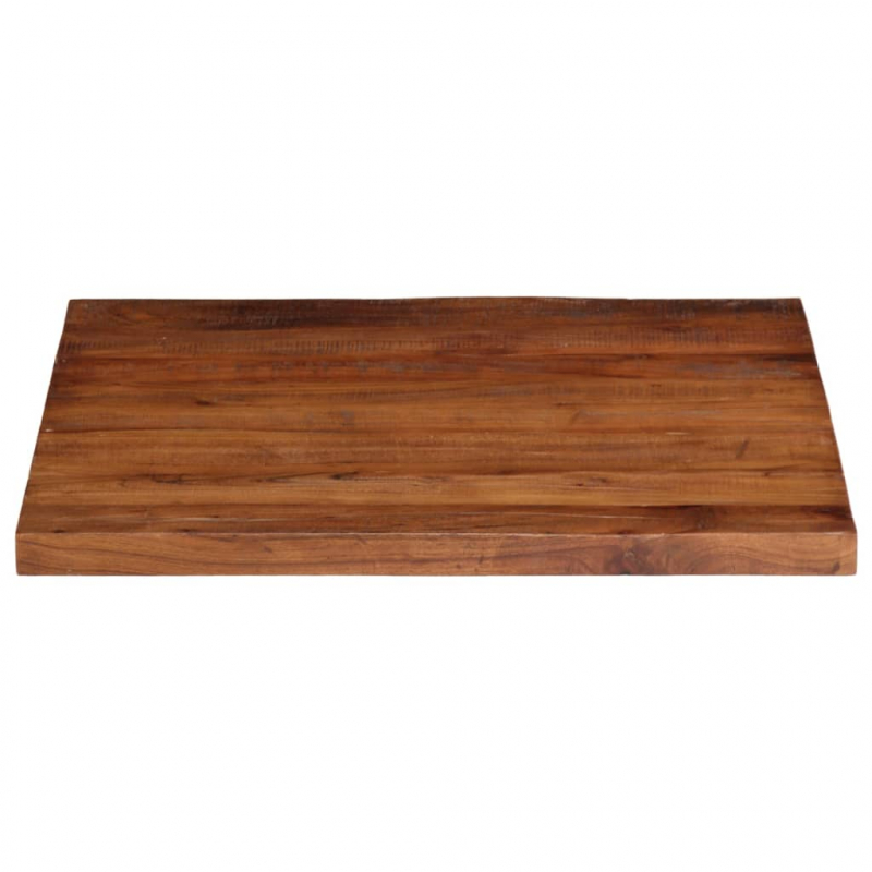 Tischplatte 70x70x2,5 cm Quadratisch Altholz Massiv