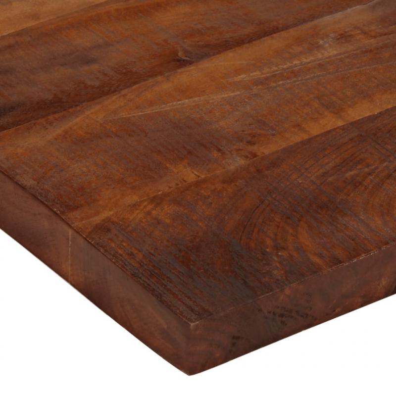 Tischplatte 70x70x2,5 cm Quadratisch Altholz Massiv