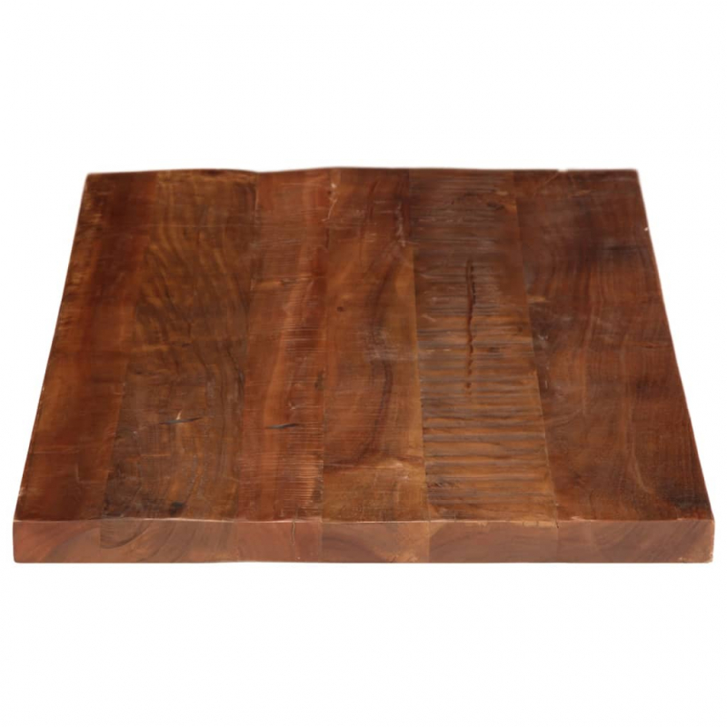 Tischplatte 110x70x2,5 cm Rechteckig Altholz Massiv