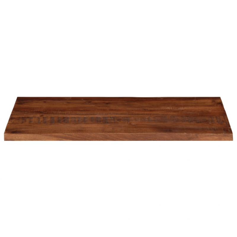 Tischplatte 120x70x2,5 cm Rechteckig Altholz Massiv