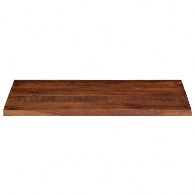 Tischplatte 120x60x3,8 cm Rechteckig Altholz Massiv