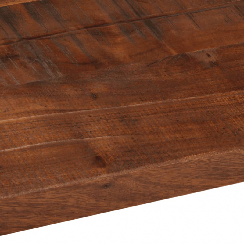 Tischplatte 120x60x3,8 cm Rechteckig Altholz Massiv