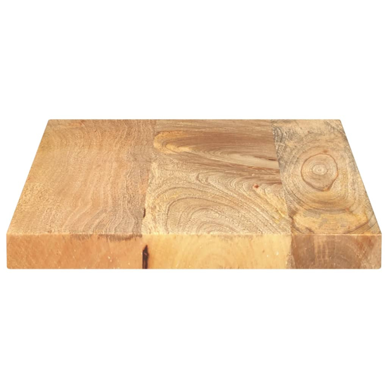 Tischplatte 40x20x2,5 cm Rechteckig Massivholz Mango