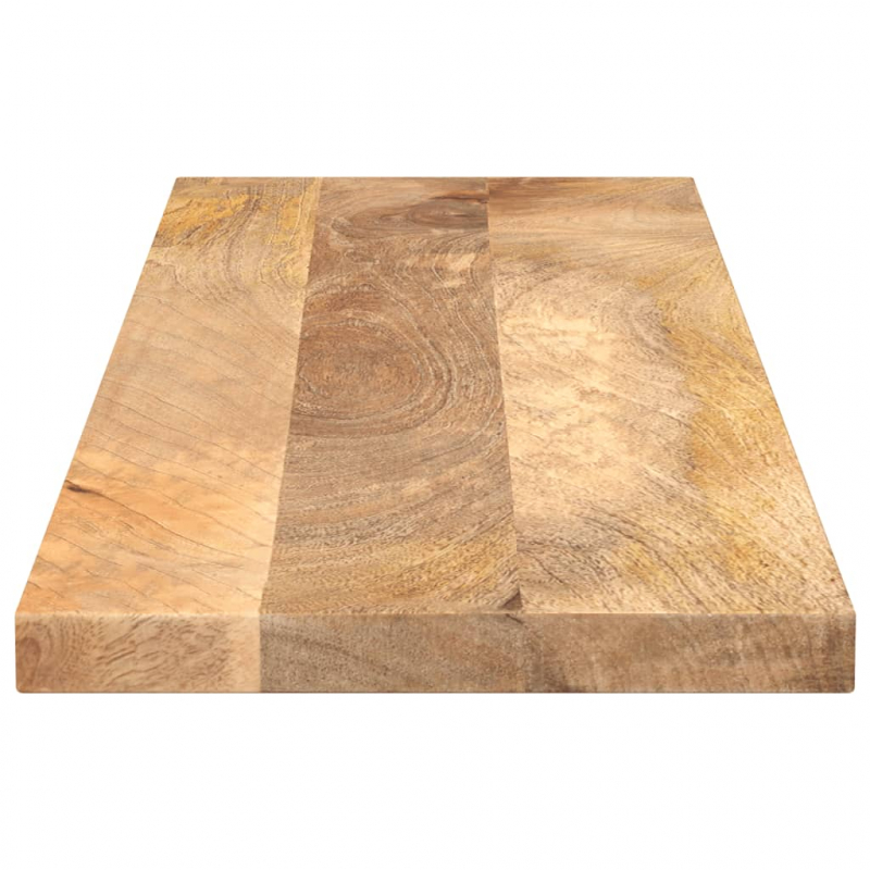 Tischplatte 100x30x2,5 cm Rechteckig Massivholz Mango