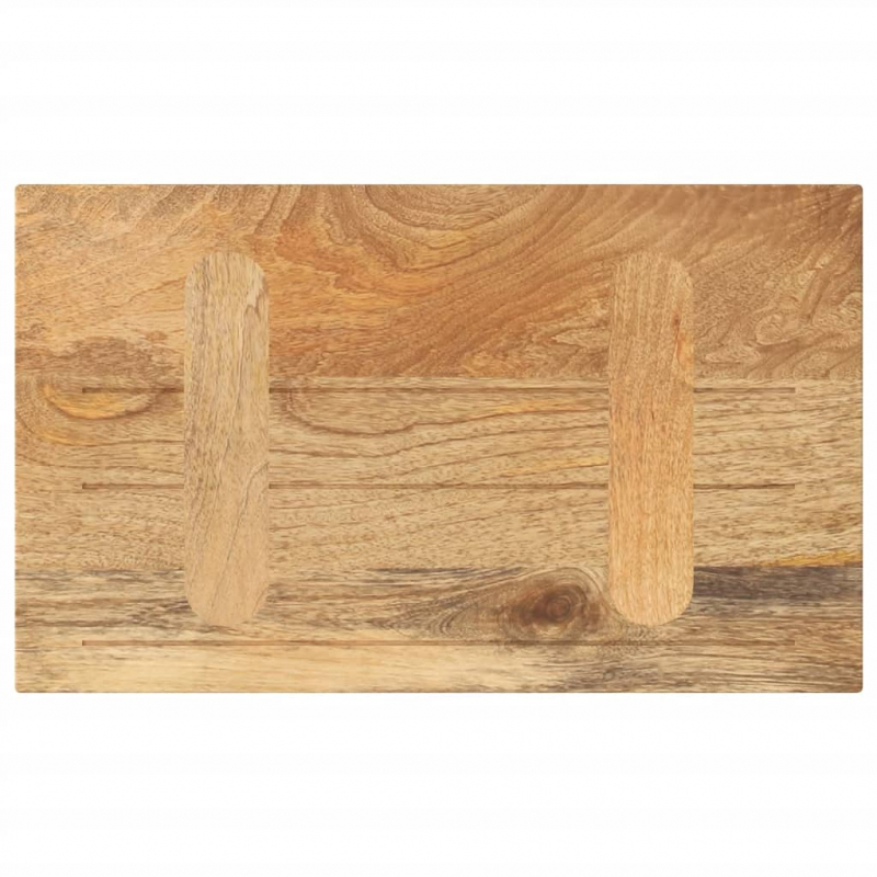 Tischplatte 50x40x2,5 cm Rechteckig Massivholz Mango
