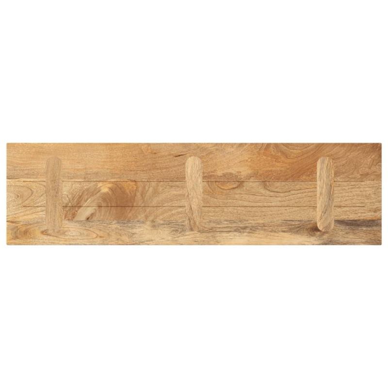 Tischplatte 100x40x2,5 cm Rechteckig Massivholz Mango