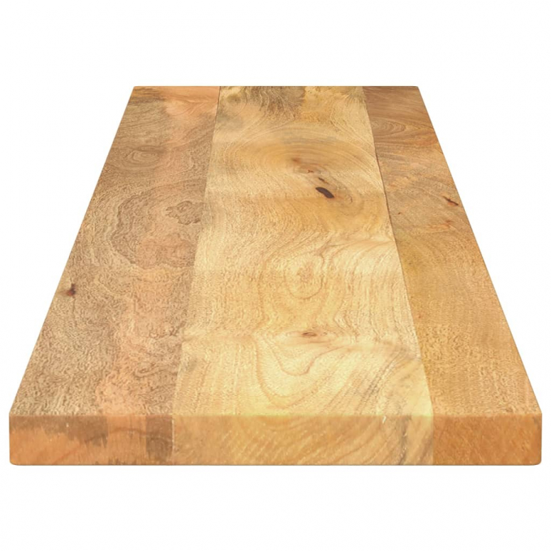 Tischplatte 140x40x2,5 cm Rechteckig Massivholz Mango
