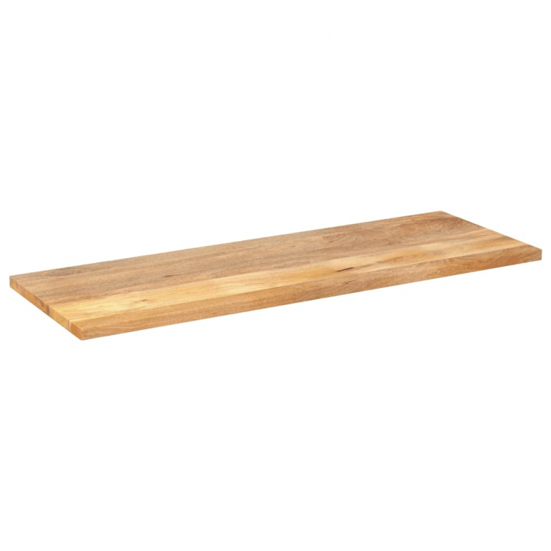 Tischplatte 140x50x2,5 cm Rechteckig Massivholz Mango