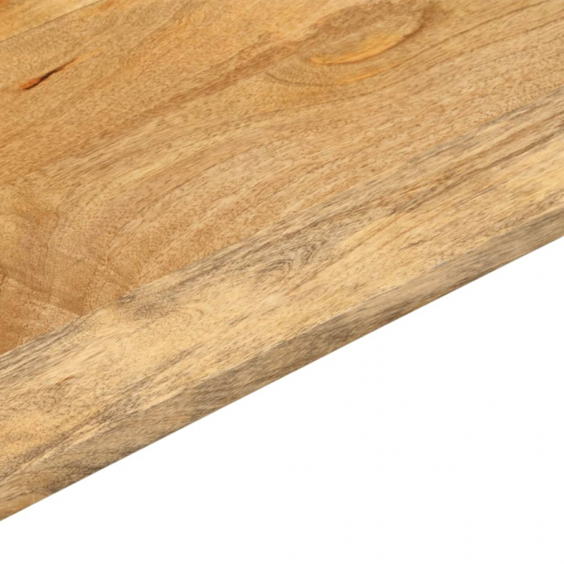 Tischplatte 120x60x2,5 cm Rechteckig Massivholz Mango
