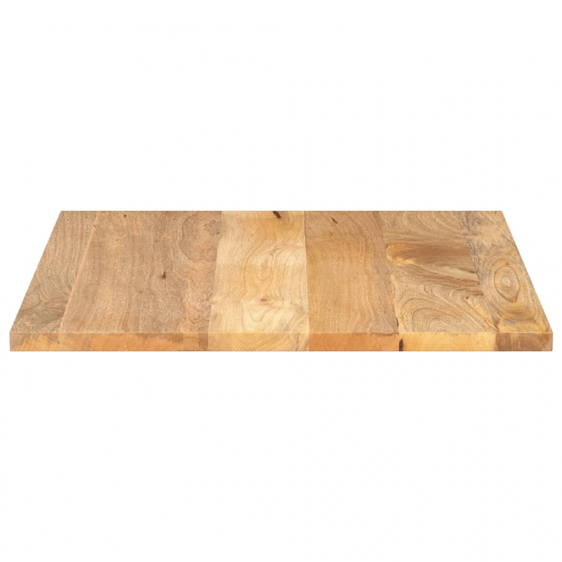Tischplatte 70x70x2,5 cm Quadratisch Massivholz Mango