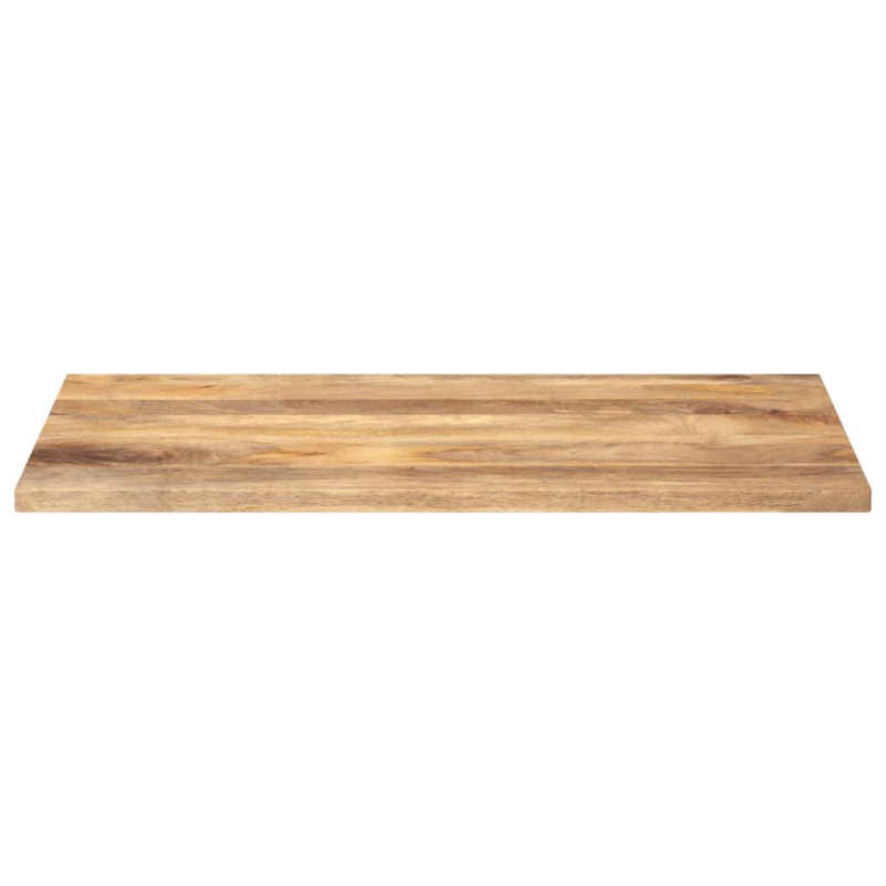 Tischplatte 110x70x2,5 cm Rechteckig Massivholz Mango