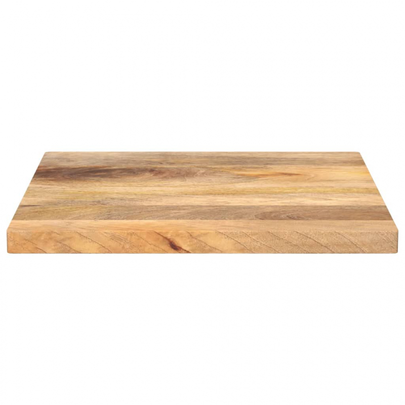Tischplatte 50x50x3,8 cm Quadratisch Massivholz Mango