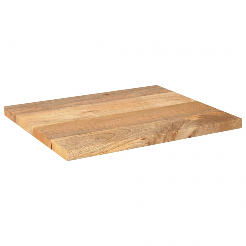 Tischplatte 60x50x3,8 cm Rechteckig Massivholz Mango