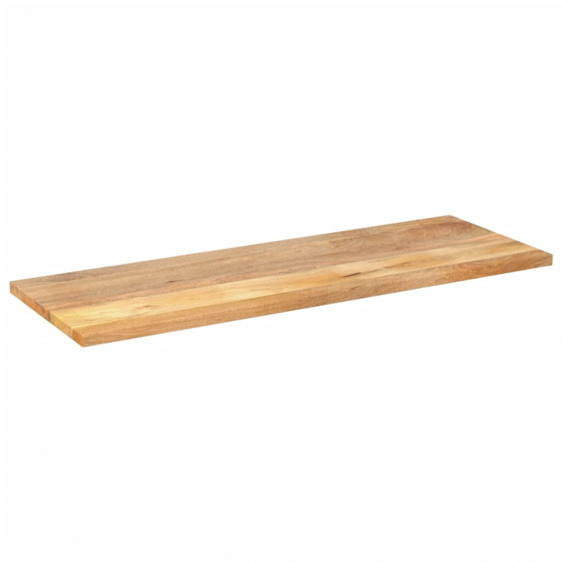 Tischplatte 140x50x3,8 cm Rechteckig Massivholz Mango