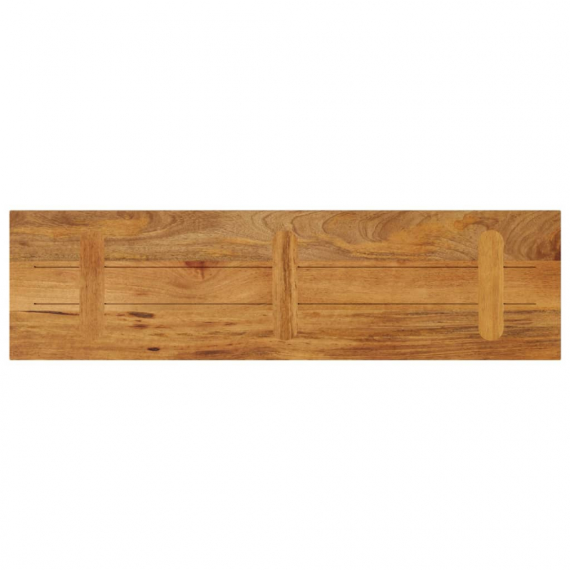 Tischplatte 100x20x2,5 cm Rechteckig Massivholz Mango