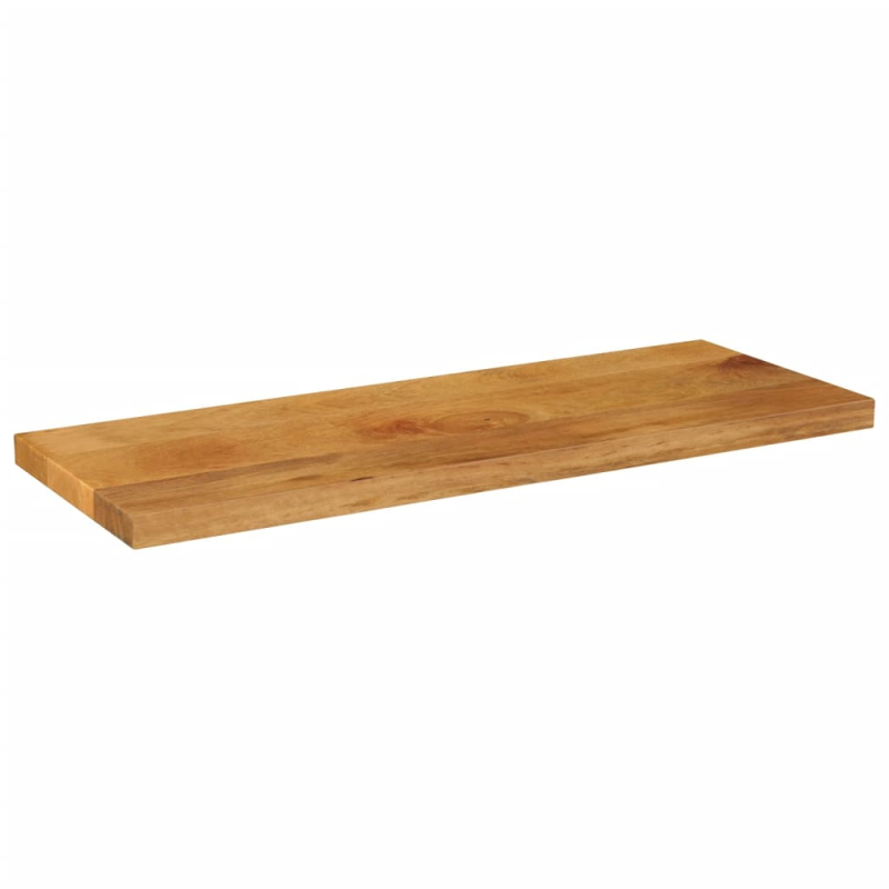 Tischplatte 90x30x2,5 cm Rechteckig Massivholz Mango