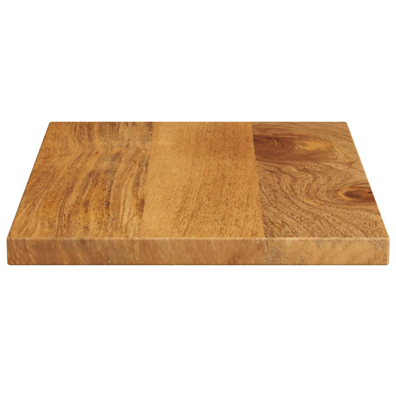 Tischplatte 50x40x2,5 cm Rechteckig Massivholz Mango