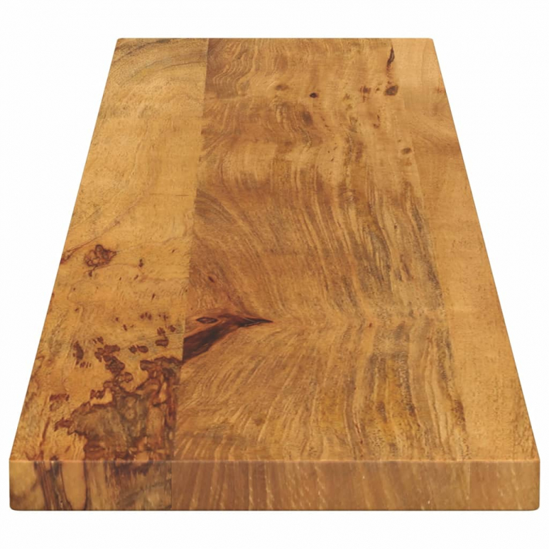 Tischplatte 140x40x2,5 cm Rechteckig Massivholz Mango