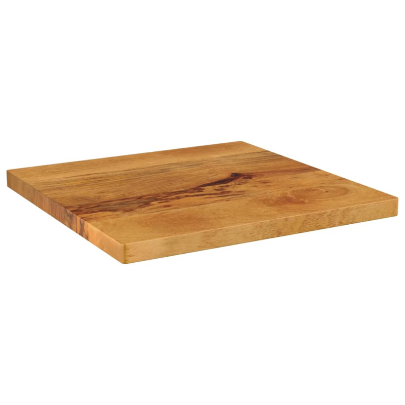 Tischplatte 50x50x2,5 cm Quadratisch Massivholz Mango