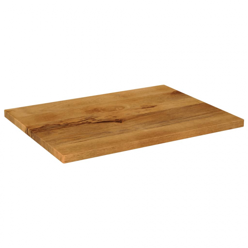 Tischplatte 70x50x2,5 cm Rechteckig Massivholz Mango