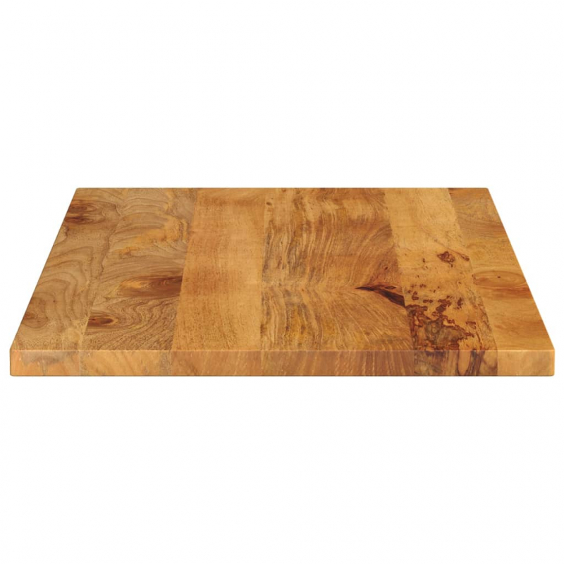 Tischplatte 100x50x2,5 cm Rechteckig Massivholz Mango
