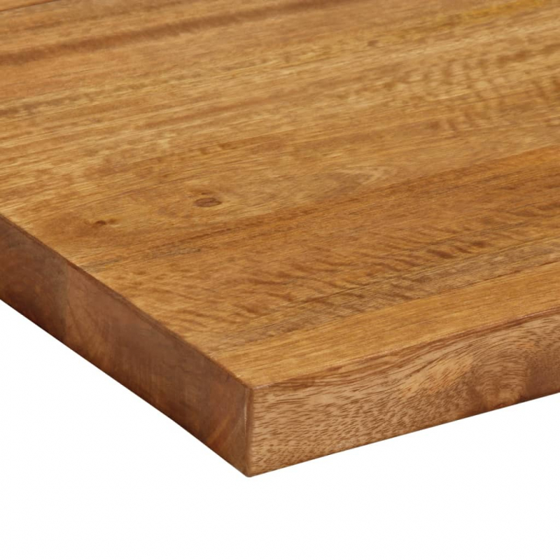 Tischplatte 100x50x2,5 cm Rechteckig Massivholz Mango