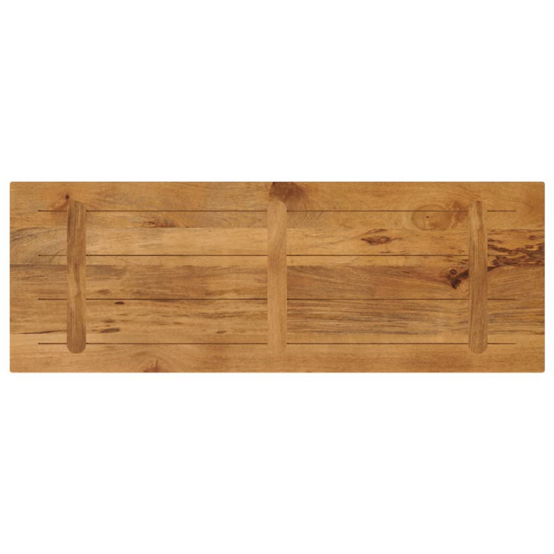 Tischplatte 160x50x2,5 cm Rechteckig Massivholz Mango