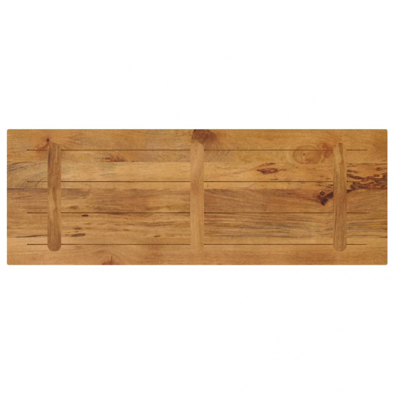Tischplatte 140x60x2,5 cm Rechteckig Massivholz Mango