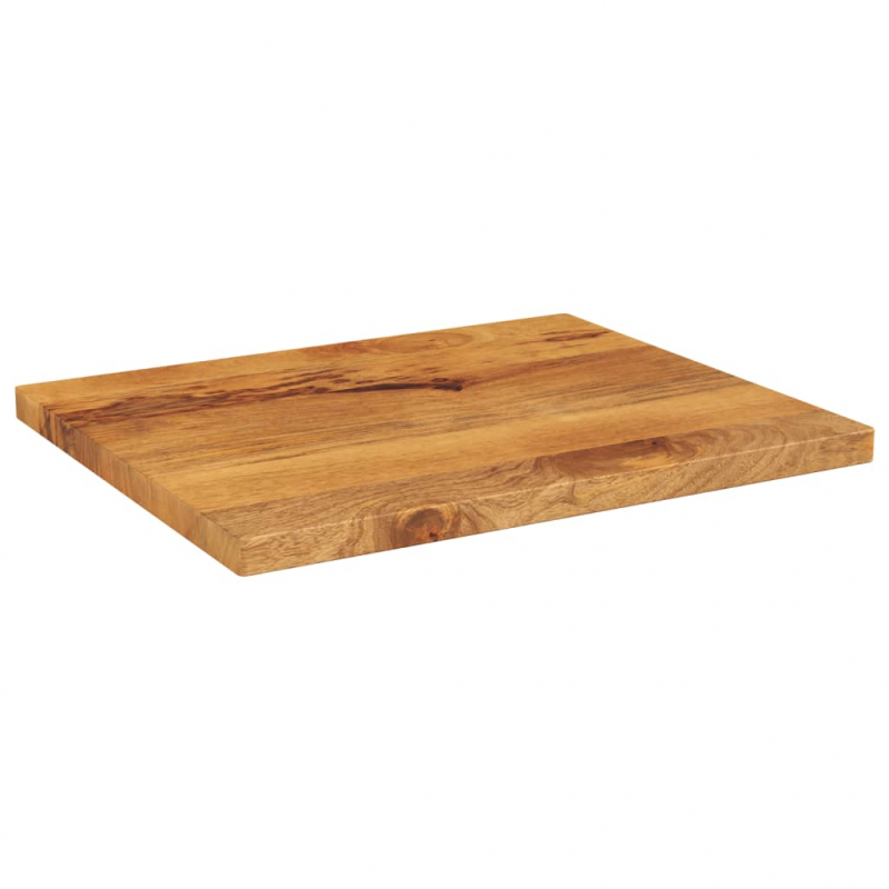 Tischplatte 60x50x3,8 cm Rechteckig Massivholz Mango