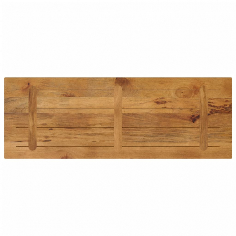 Tischplatte 140x50x3,8 cm Rechteckig Massivholz Mango