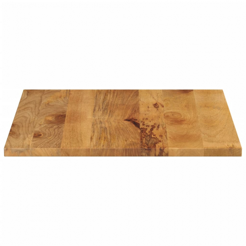 Tischplatte 80x80x3,8 cm Quadratisch Massivholz Mango