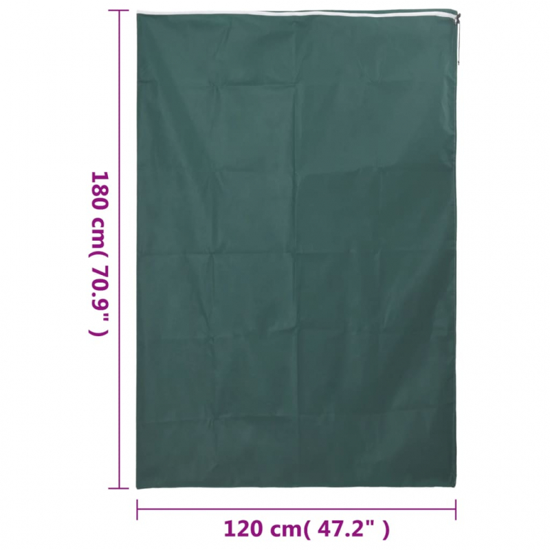 Wintervlies mit Reißverschluss 10 Stk. 70 g/m² 1,2x1,8 m