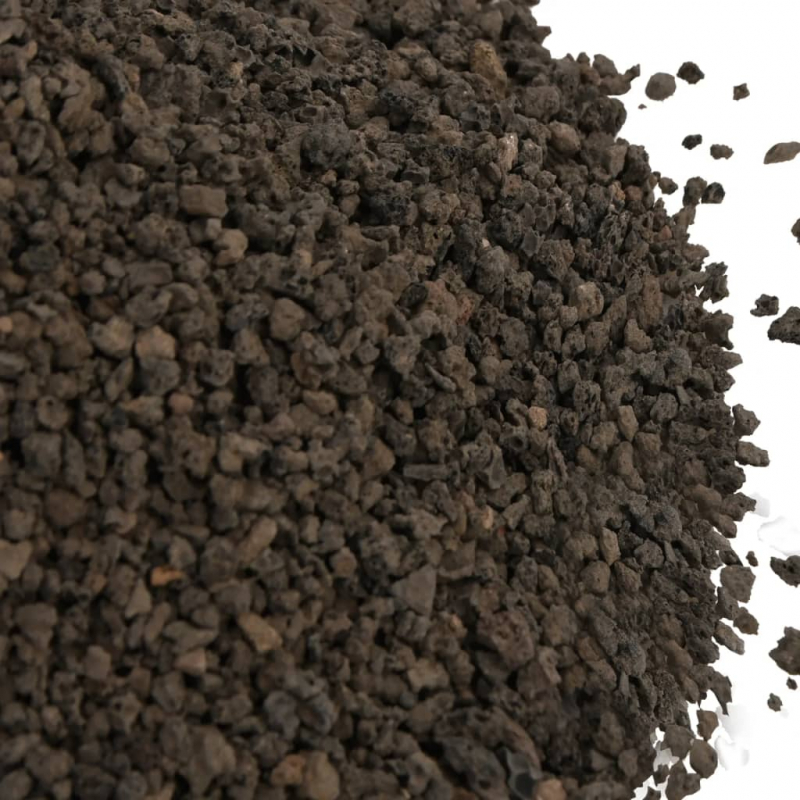 Basalt-Kies 25 kg Schwarz 3-5 mm