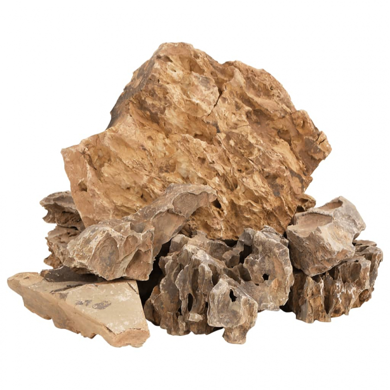 Drachensteine 25 kg Braun 5-30 cm