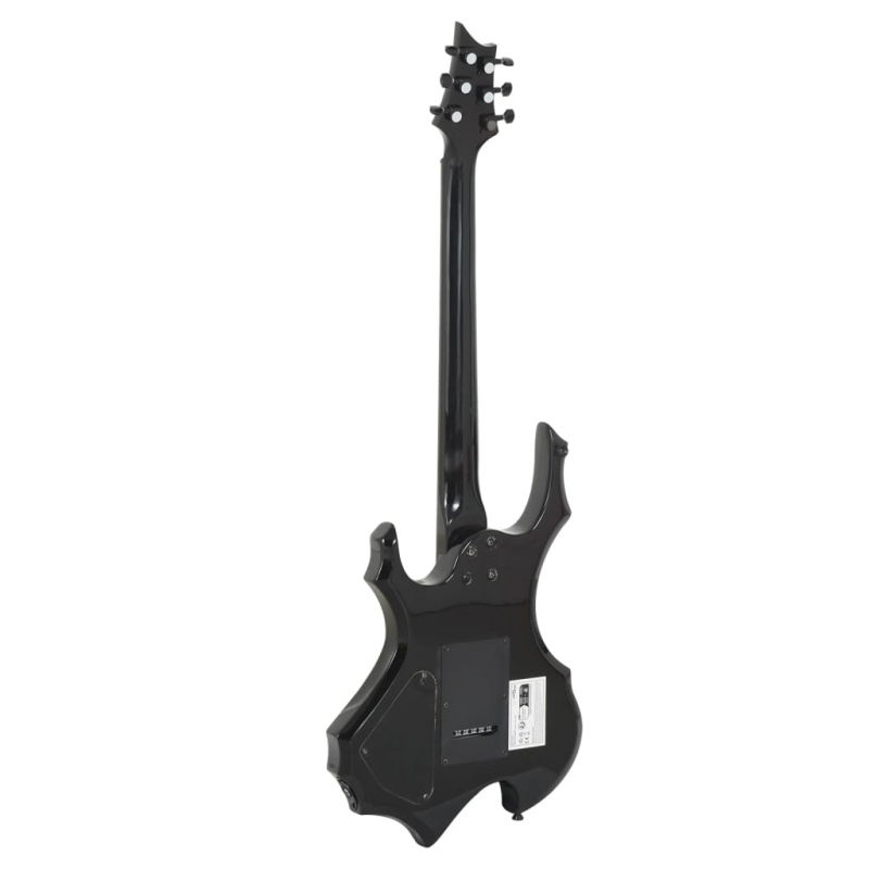 E-Gitarre für Anfänger mit Tasche Schwarz 4/4 39