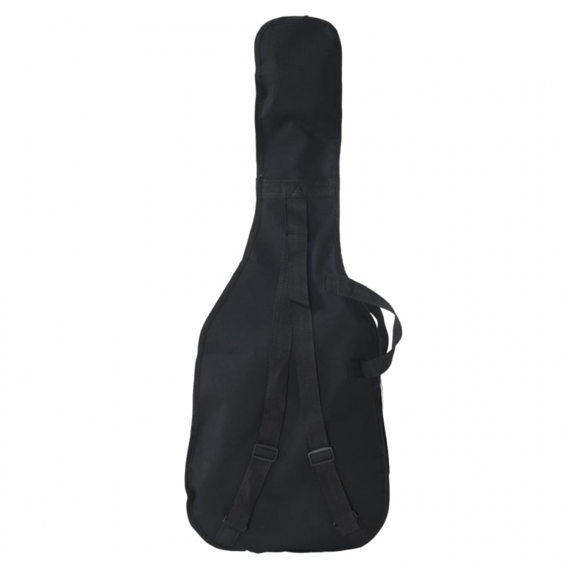 E-Gitarre für Anfänger mit Tasche Braun und Schwarz 4/4 39