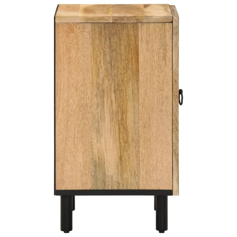 Badschrank 38x33x58 cm Massivholz Mango