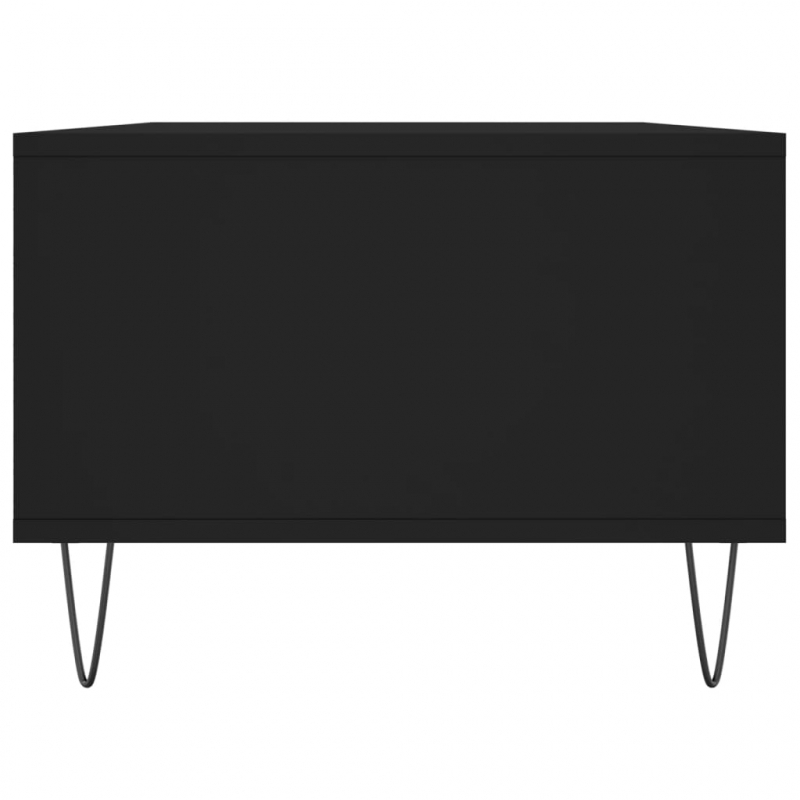 Couchtisch Schwarz 90x50x36,5 cm Holzwerkstoff