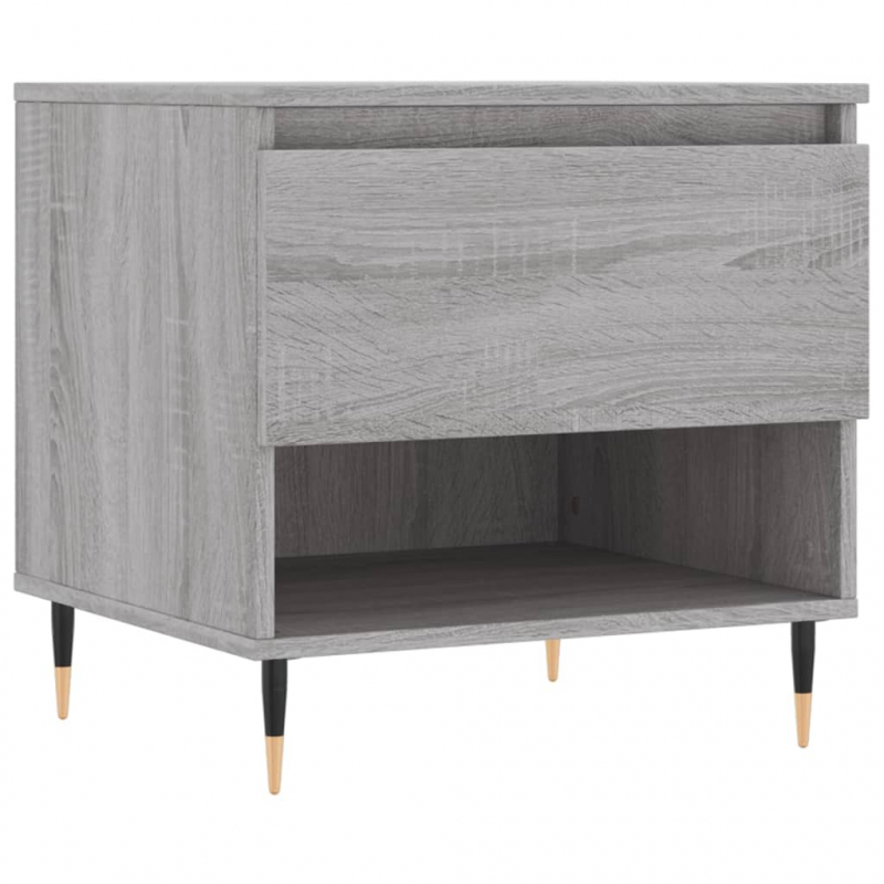 Couchtisch Grau Sonoma 50x46x50 cm Holzwerkstoff