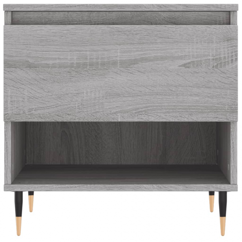 Couchtisch Grau Sonoma 50x46x50 cm Holzwerkstoff