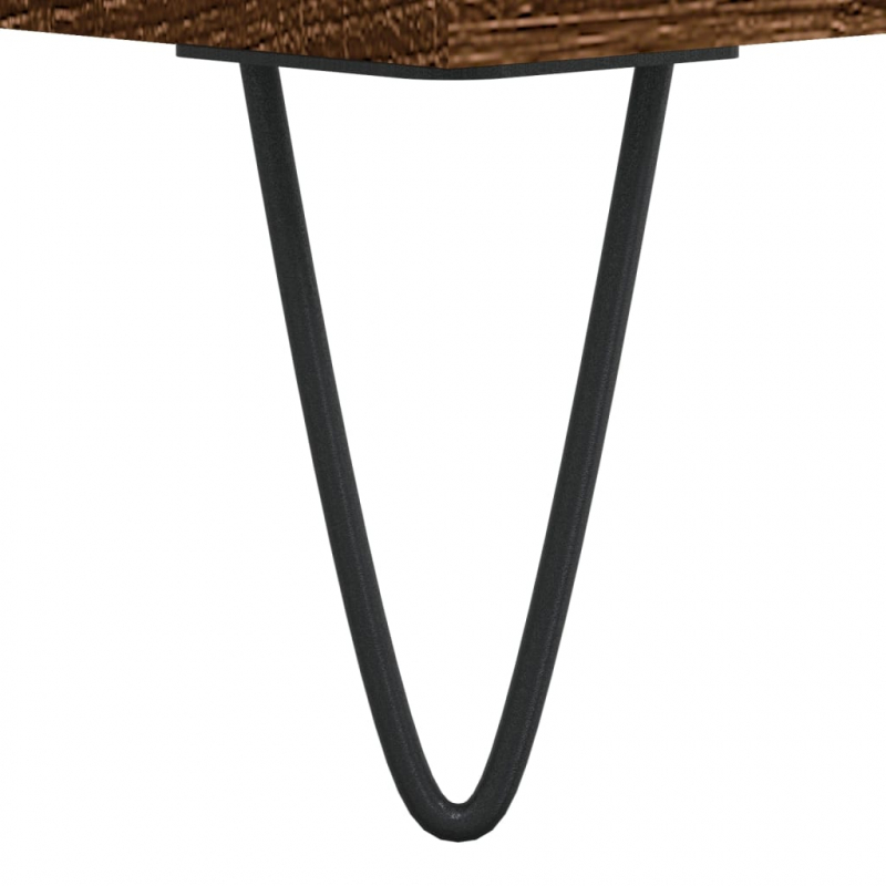 Couchtisch Braun Eichen-Optik 102x44,5x50 cm Holzwerkstoff