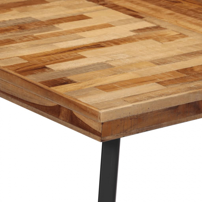 Esstisch 148x97x76 cm Massivholz Teak