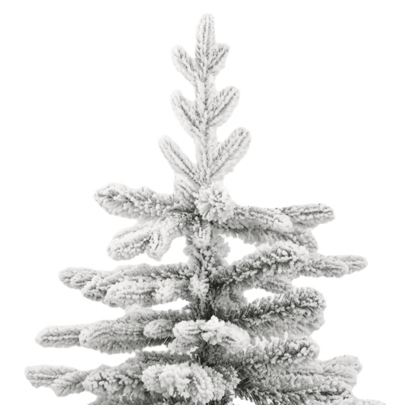 Künstlicher Weihnachtsbaum Klappbar Beschneit 240 cm